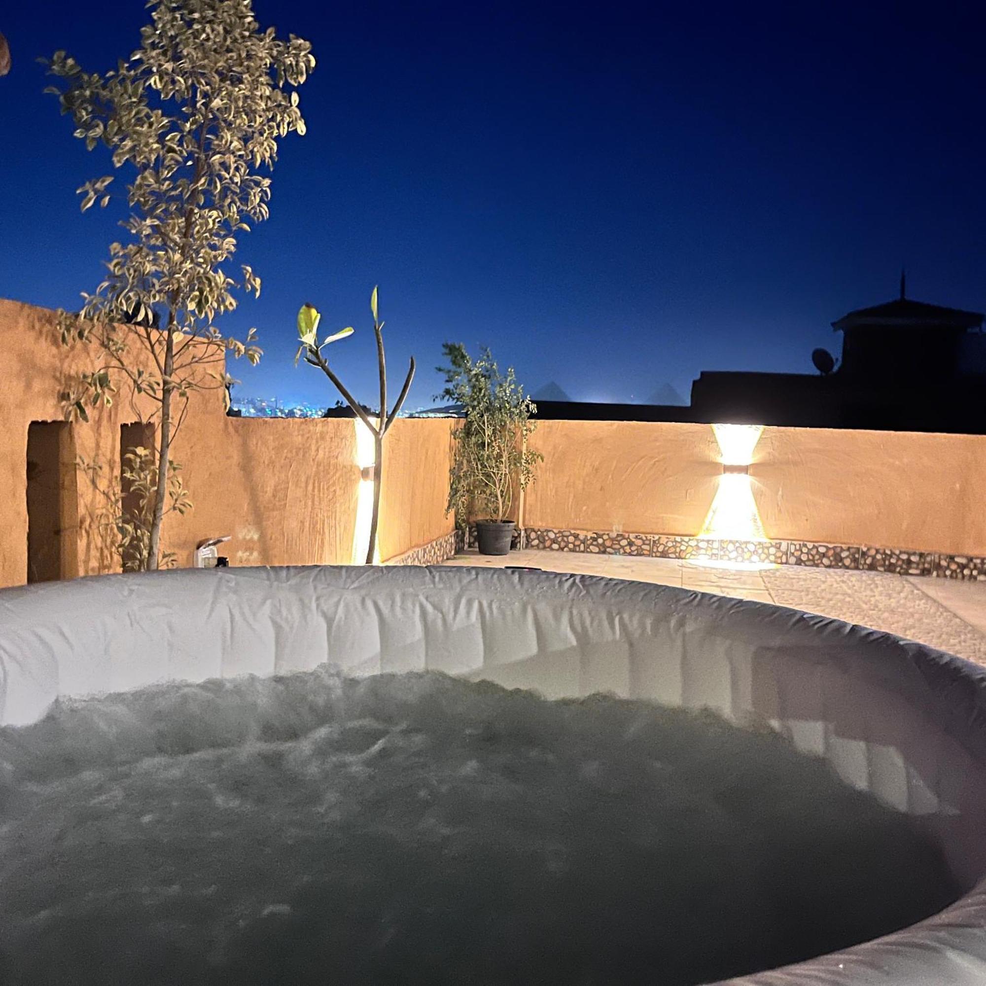 GizaBoho Getaway With Pyramids View & Jacuzzi公寓 外观 照片