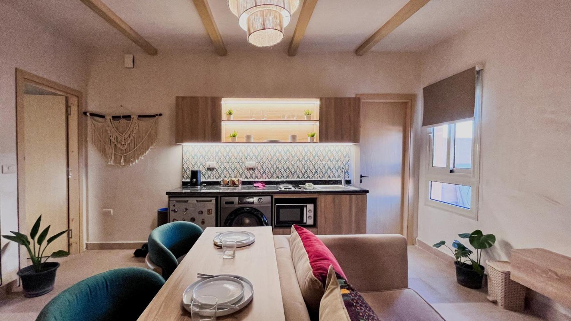GizaBoho Getaway With Pyramids View & Jacuzzi公寓 外观 照片