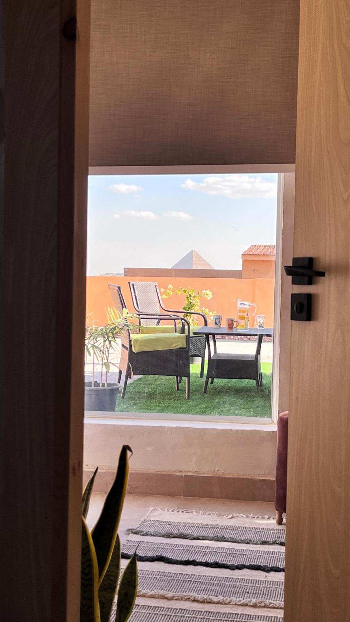 GizaBoho Getaway With Pyramids View & Jacuzzi公寓 外观 照片